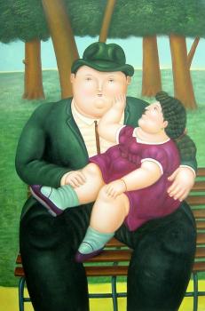 Fernando Botero painting VI